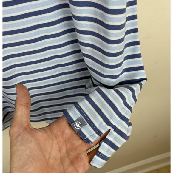 Men’s Peter Millar Striped Polo Shirt / Size XL / Short Sleeve - Picture 2 of 5